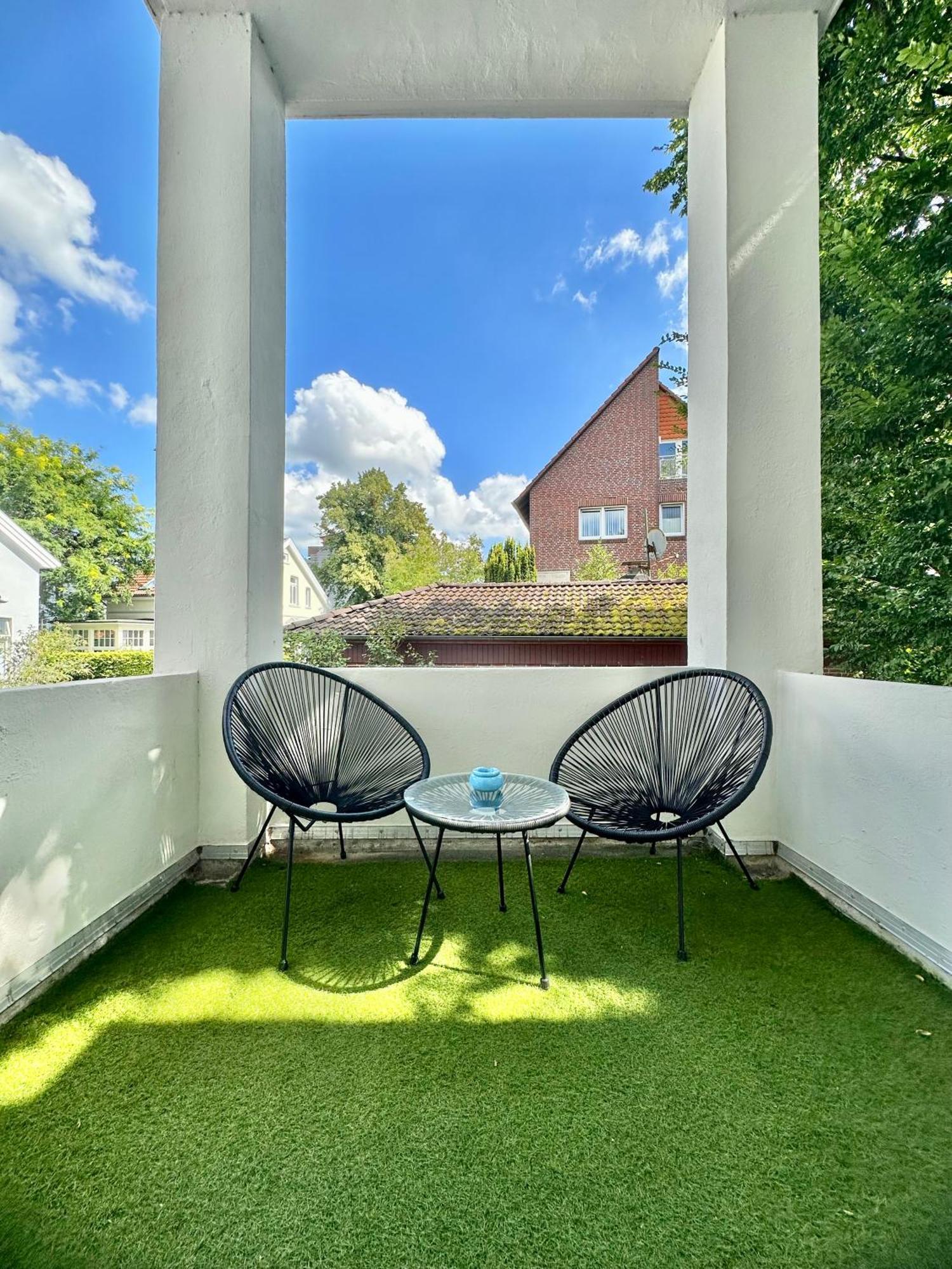 Exklusives City-Apartment Im Herzen Oldenburgs Mit Balkon Und Parkplatz A36 Exterior foto